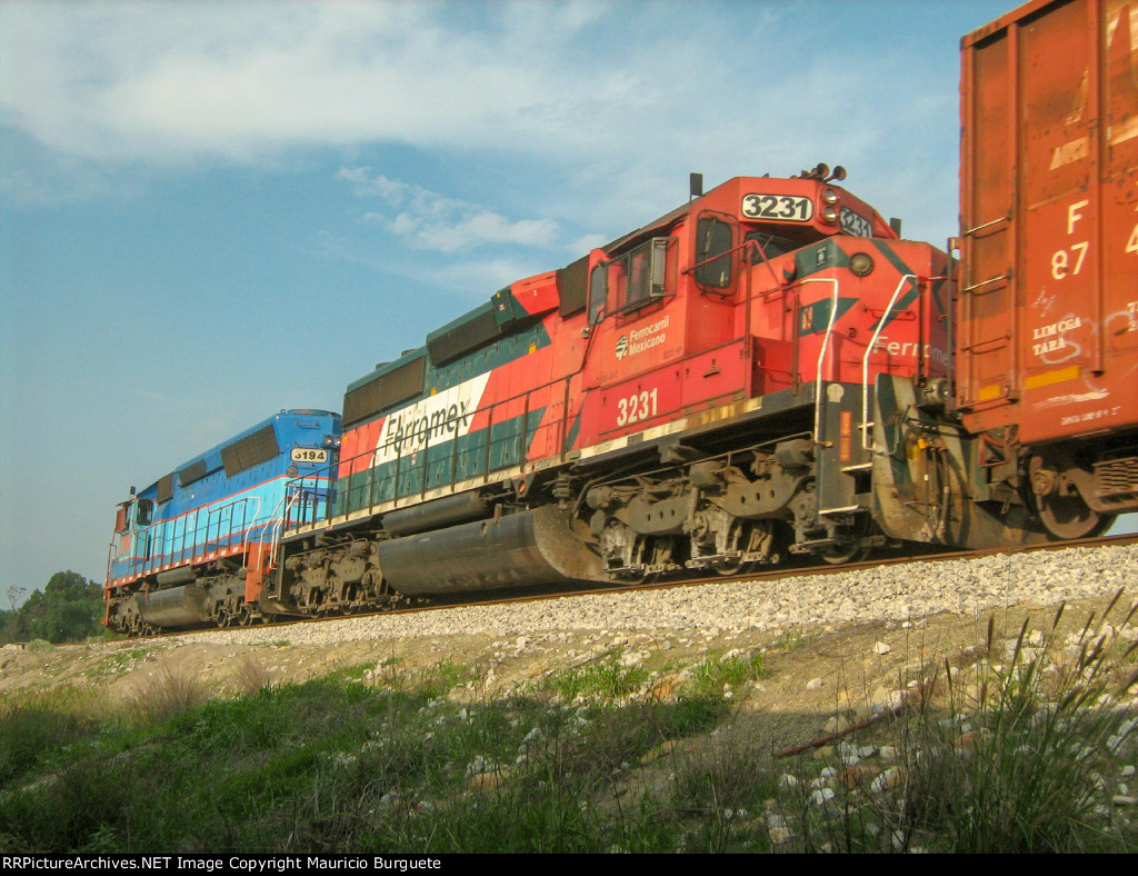 FXE SD40-2 and SD45 Locomotives leading a train